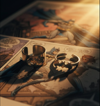 Batman X Catwomen Matching Rings Accezia