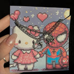 Spiderman x hello kitty matching pendent Accezia