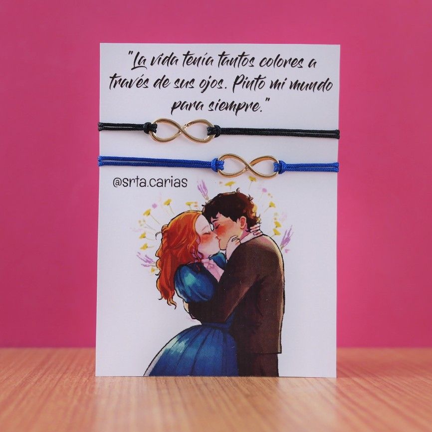 Infinity love couples matching thread bracelet