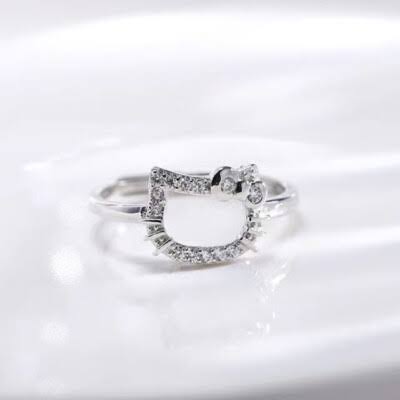 Hello Kitty Ring - Cute Character Ring for Girls & Women Accezia™