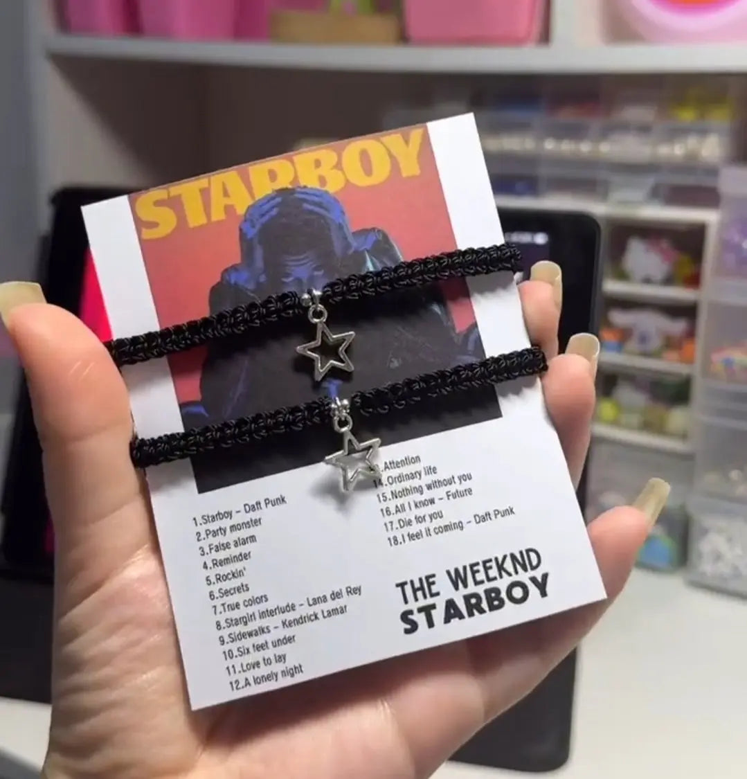 Star boy thread bracelets Accezia
