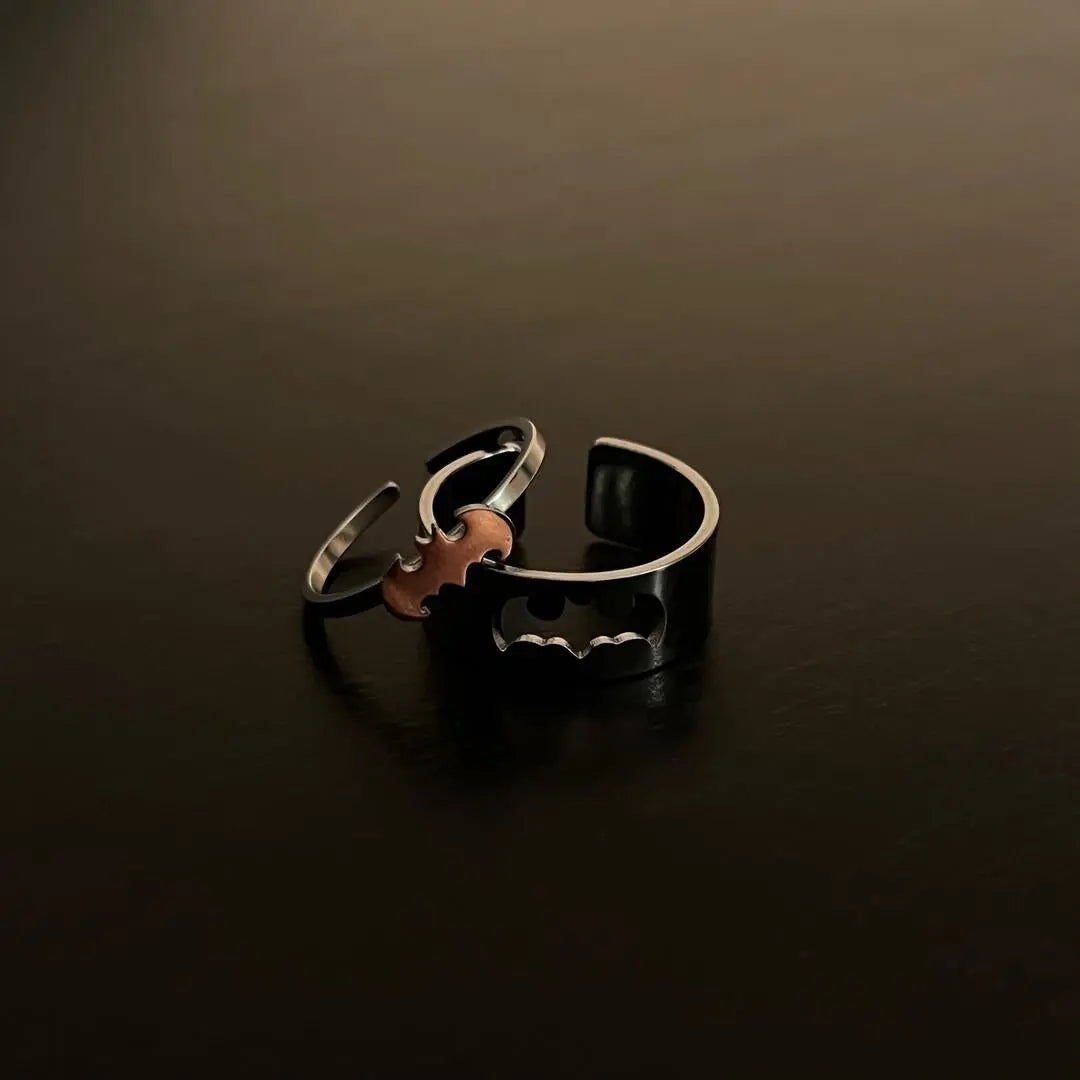 Batman x Catwoman matching ring Accezia