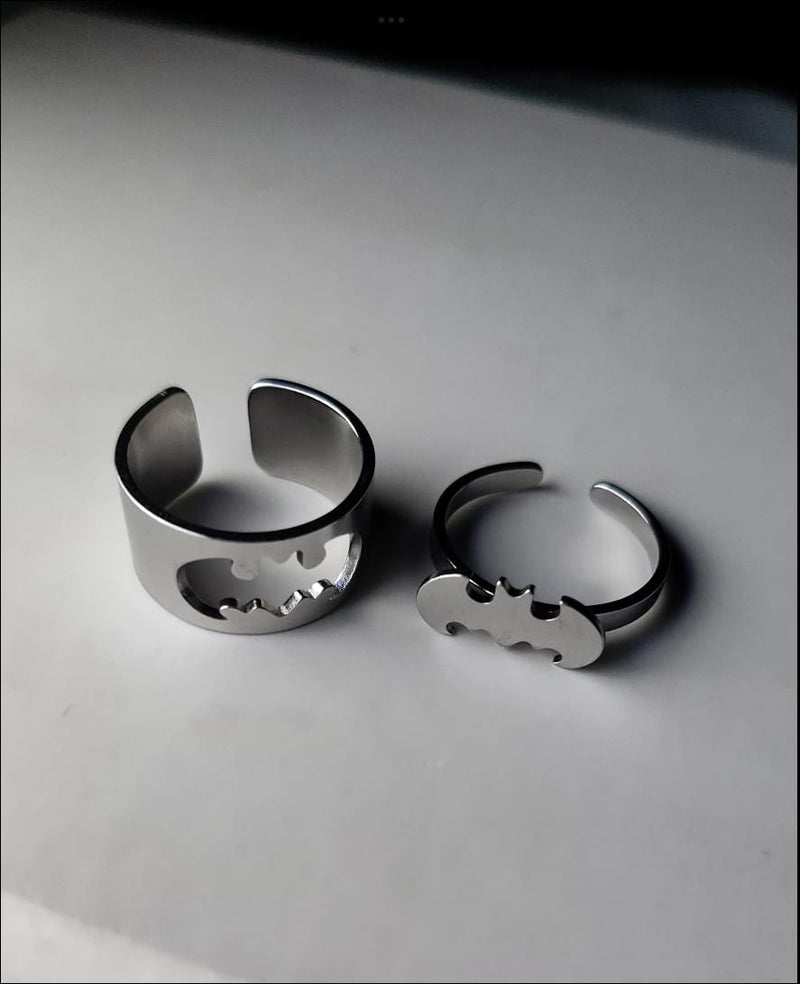 Batman X Catwomen Matching Rings Accezia