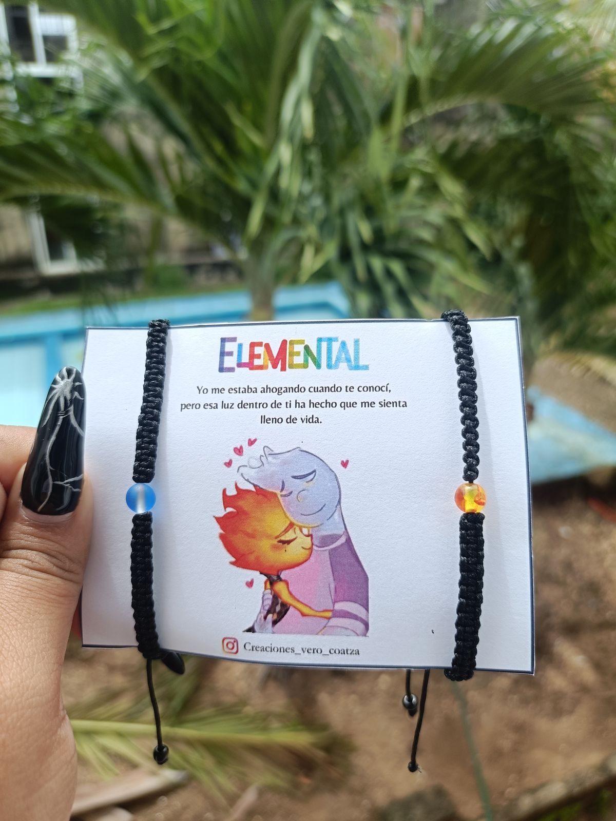 Ember & Wade couples thread bracelet