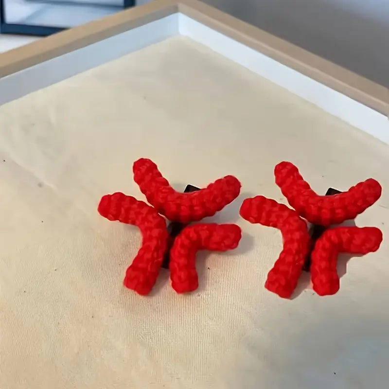 Angry girl cute hairpin