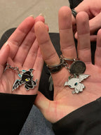 Dragon ring keychain