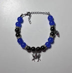 Spiderman matching bracelet (blue & maroon) Accezia