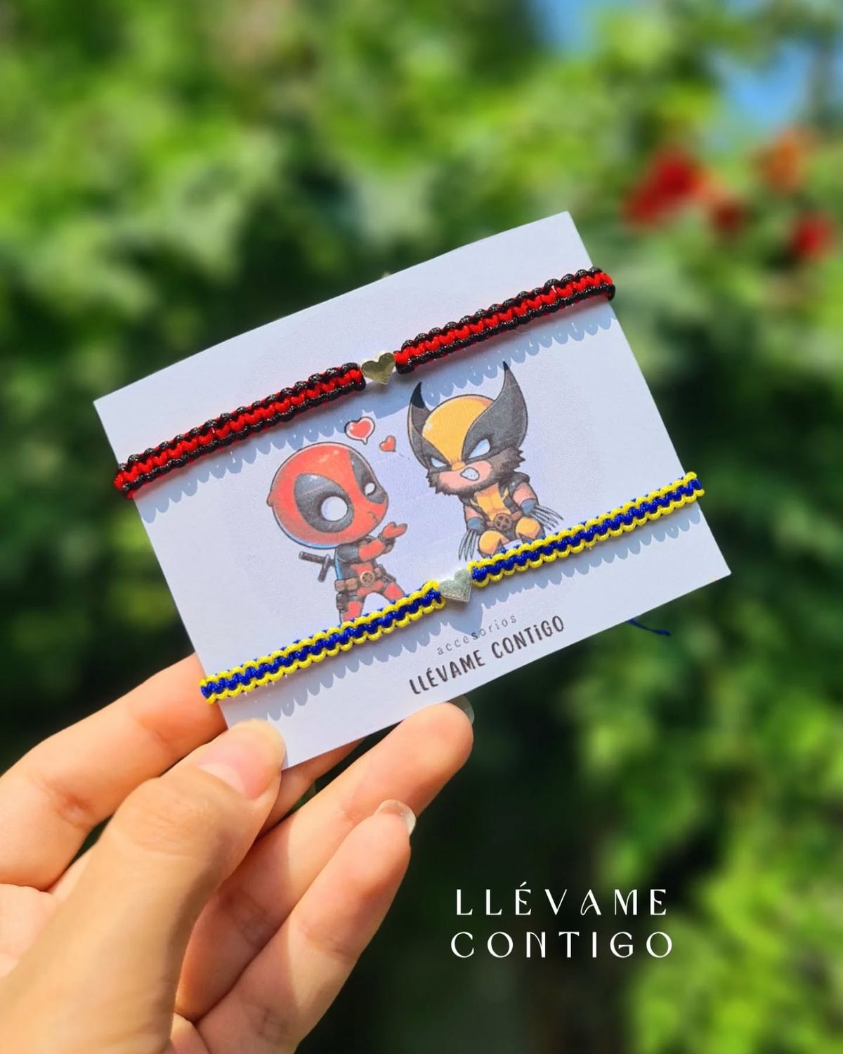 Deadpool x Wolverine Bestfriend matching bracelet